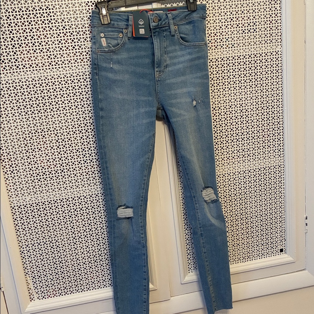 Superdry Women's Light Blue Skinny Jeans